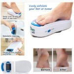 ⁦Step Pedi – broyeur de pieds électrique en Silicone dissolvant de peaux mortes⁩ - الصورة ⁦2⁩