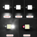 ⁦Lampe frontale Portable COB+XPG multifonctionnelle magnétique USB TYPE-C⁩ - الصورة ⁦3⁩
