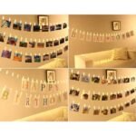⁦Clips lumineux pour accrocher des photos décoration intérieure⁩ - الصورة ⁦7⁩