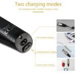 ⁦Tondeuse À Cheveux Sans Fil Électrique Professionnel Kemei KM-3202⁩ - الصورة ⁦3⁩