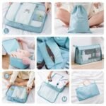 ⁦Organisateur Valise 8pcs Sac Rangement et Les Essentiels du Voyage⁩ - الصورة ⁦5⁩