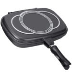 ⁦Poêle Daisini double faces double grill 36CM⁩ - الصورة ⁦4⁩