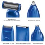 ⁦ProfiCare Set de Tondeuse électrique 5 en 1 Cheveux/Barbe /Nez/Oreilles BHT-3015⁩ - الصورة ⁦4⁩