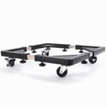 ⁦Support Roulant réglable en acier inoxydable⁩ - الصورة ⁦3⁩