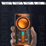 ⁦K07 Haut-parleurs compatible Bluetooth 5.0 Transparent sans fil  USB 3 LED⁩ - الصورة ⁦4⁩