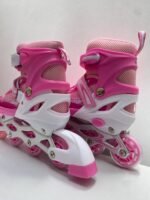⁦les rouleurs Alignées Confortables pour Enfants avec des roues RGB - pointure DE 32- 38⁩ - الصورة ⁦10⁩