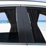 ⁦2Pcs Rideau glissé de fenêtre Protection UV pour Voiture  – ستار نوافذ جانبية في السيارة⁩ - الصورة ⁦2⁩