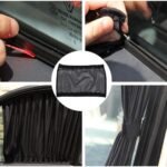 ⁦2Pcs Rideau glissé de fenêtre Protection UV pour Voiture  – ستار نوافذ جانبية في السيارة⁩ - الصورة ⁦8⁩