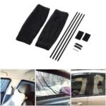 ⁦2Pcs Rideau glissé de fenêtre Protection UV pour Voiture  – ستار نوافذ جانبية في السيارة⁩ - الصورة ⁦5⁩