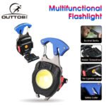 ⁦lampe de poche multifonctionnelle étanche Rechargeable à LED en alliage d'aluminium⁩ - الصورة ⁦5⁩