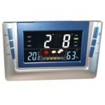 ⁦Horloge Numérique de Bureau avec Alarme, Température et Humidité – ساعة رقمية للمكتب مع منبه، درجة الحرارة والرطوبة⁩ - الصورة ⁦3⁩