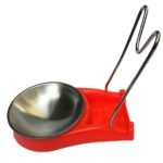 ⁦Support de Louche et de Couvercle en Acier Inoxydable – منظم مطبخ متعدد الاستخدامات⁩ - الصورة ⁦4⁩