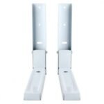 ⁦Support pour micro-ondes pliable avec bras extensibles Charge maximale 40 kg⁩ - الصورة ⁦7⁩