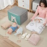 ⁦Sac de rangement Pliable pour vêtements à motifs de dessins animés⁩ - الصورة ⁦4⁩