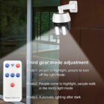 ⁦Fake Camera et Lampe Solaire avec Détecteur de Mouvement - مصباح على شكل كاميرة⁩ - الصورة ⁦4⁩