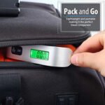 ⁦Balance à bagages numérique portable avec écran LCD 50kg⁩ - الصورة ⁦5⁩