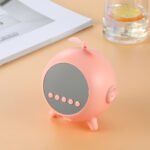 ⁦Réveil Numérique à Miroir  Rechargeable avec Haut-parleur Portable Bluetooth 5.0⁩ - الصورة ⁦4⁩