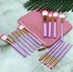 ⁦Lot de 15 Pinceaux zoeva professionnels avec trousse⁩ - الصورة ⁦2⁩