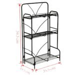 ⁦Étagère de Rangement à 3 Niveaux 59x19x35cm – وحدة رفوف تخزين بثلاث طبقات⁩ - الصورة ⁦7⁩