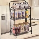 ⁦Étagère de Rangement à 3 Niveaux 59x19x35cm – وحدة رفوف تخزين بثلاث طبقات⁩ - الصورة ⁦6⁩