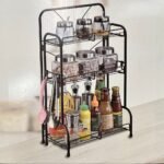 ⁦Étagère de Rangement à 3 Niveaux 59x19x35cm – وحدة رفوف تخزين بثلاث طبقات⁩ - الصورة ⁦4⁩