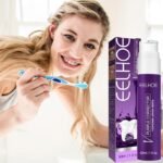 ⁦Dentifrice pour le blanchiment des dents, correcteur de couleur, élimine les taches, 50ml⁩ - الصورة ⁦5⁩