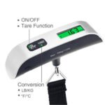 ⁦Balance à bagages numérique portable avec écran LCD 50kg⁩ - الصورة ⁦6⁩