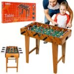 Babyfoot en Bois 6 poignées 18 joueurs - لعبة البابيفوت الخشبية الكلاسيكية