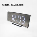 ⁦Horloge et réveil thermomètre de table electronique lumineux⁩ - الصورة ⁦4⁩
