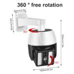 ⁦Fake Camera et Lampe Solaire avec Détecteur de Mouvement - مصباح على شكل كاميرة⁩ - الصورة ⁦6⁩