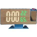 ⁦Horloge Numérique avec Projecteur LED – ساعة رقمية مع جهاز عرض⁩ - الصورة ⁦3⁩