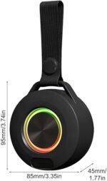 ⁦Mini ampli haut parleur sans fil à batterie rechargable,  bluetooth 1800W DUNTH DU-SP130⁩ - الصورة ⁦2⁩