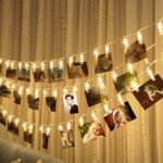⁦Clips lumineux pour accrocher des photos décoration intérieure⁩ - الصورة ⁦6⁩