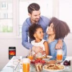 ⁦Chauffage Électrique Portable avec Effet Flamme 3D – مدفأة كهربائية محمولة بتأثير اللهب ثلاثي الأبعاد⁩ - الصورة ⁦4⁩