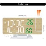 ⁦Horloge Numérique avec Projecteur LED – ساعة رقمية مع جهاز عرض⁩ - الصورة ⁦7⁩