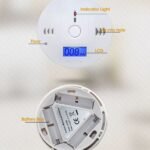 ⁦Alarme de monoxyde de carbone avec écran LCD - جهاز إنذار أول أكسيد الكربون⁩ - الصورة ⁦6⁩