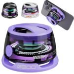 G200 Mini Haut-parleur Bluetooth magnétique sans fil avec lumière RVB - مكبر صوت مغناطيسي ومحمول