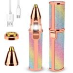 ⁦Rasoir électrique 2 en 1 pour femmes Rechargeable épilateur Facial sans douleur⁩ - الصورة ⁦4⁩