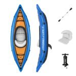⁦Hydro-Force Cove Champion Kayak Gonflable 275 x 81cm Bestway#65115⁩ - الصورة ⁦2⁩