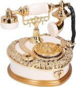 ⁦Boîte à musique créative en forme de cœur téléphone vintage décoration pour maison⁩ - الصورة ⁦4⁩