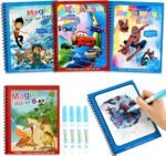 Livre De Dessin À L'eau Magique, Jouet de Coloriage Réutilisable Pour enfants - كتاب رسم الماء السحري، كتاب تلوين قابل لإعادة الاستخدام للأطفال