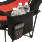 ⁦RTIC Chaise de camping pliante avec porte-boissons et sacs isoterme⁩ - الصورة ⁦4⁩