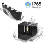 ⁦Applique Murale étanche LED 8W Lumière Blanc Chaud 6500K - مصباح جداري⁩ - الصورة ⁦4⁩