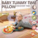 ⁦Coussin de Jeu Bébé - Jouet d'Éveil Sensoriel Montessori avec Animaux Sonores – وسادة البطن للرضع⁩ - الصورة ⁦7⁩