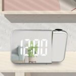 ⁦Réveil numérique intelligent avec projecteur 180° TempéRature USB , Snooze  DS-8590L⁩ - الصورة ⁦4⁩