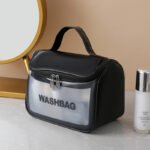 ⁦Sac cosmétique multifonctionnel pour femme Étanche Transparent⁩ - الصورة ⁦3⁩