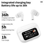 ⁦Écouteur Bluetooth Écran tactile LCD couleur intelligent ANC Réduction du bruit⁩ - الصورة ⁦6⁩