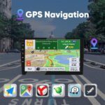 ⁦Écran de voiture Android de 10,1 pouces compatible Apple CarPlay Android Auto - شاشة ذكية للسيارة⁩ - الصورة ⁦5⁩