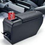 Organisateur de Console Centrale Voiture avec Accoudoir et Porte-Gobelet USB - منظم أغراض ومسند سيارة