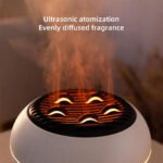 ⁦Diffuseur d'huiles essentielles ultrasonique 350 ml avec télécommande et lumières - جهاز تعطير الجو⁩ - الصورة ⁦7⁩